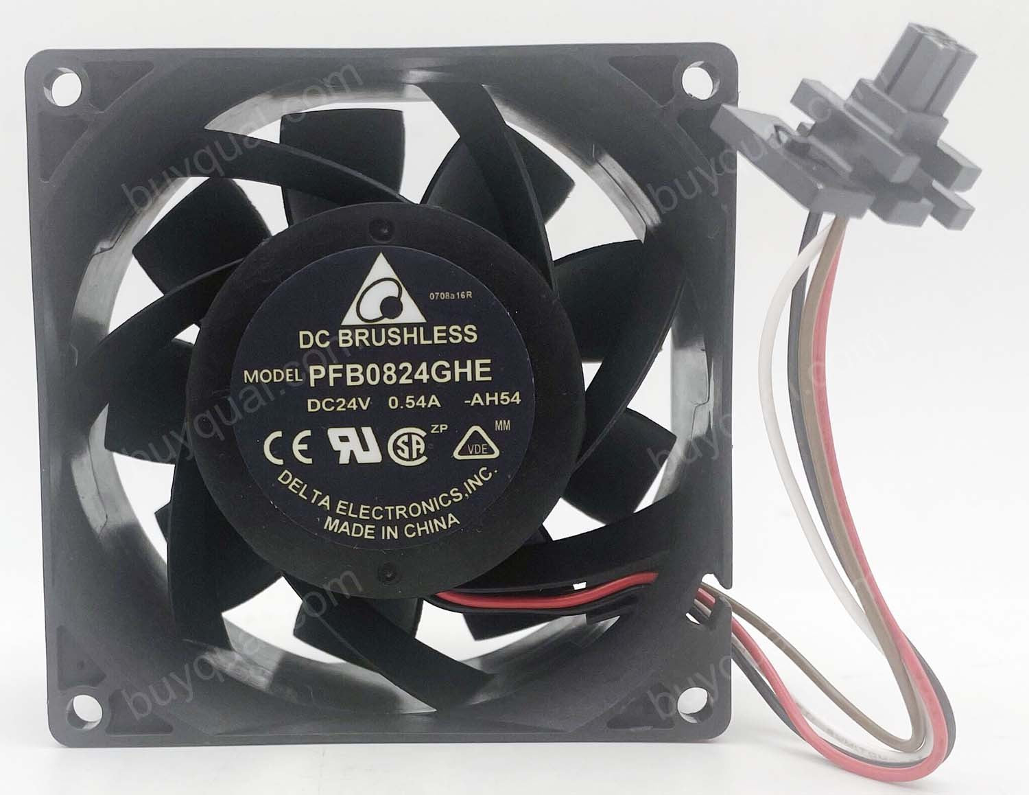 DELTA PFB0824GHE 24V 0.54A 10.8W 4wires Cooling Fan