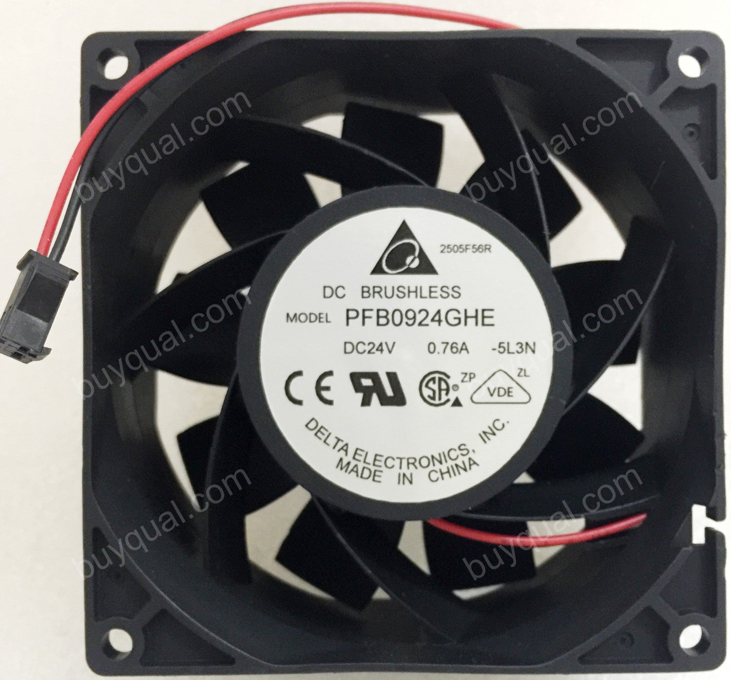 DELTA PFB0924GHE PFB0924GHE-F0K 24V 0.76A 2wires 3wires Cooling Fan - Picture need