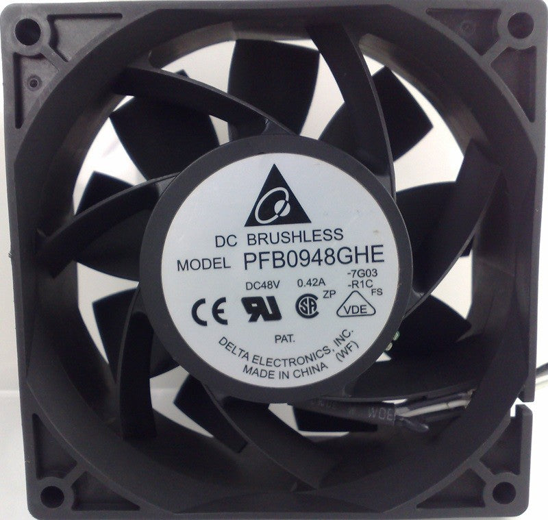 DELTA PFB0948GHE PFB0948GHE-R00 48V 0.42A 3wire Cooling Fan - Picture need