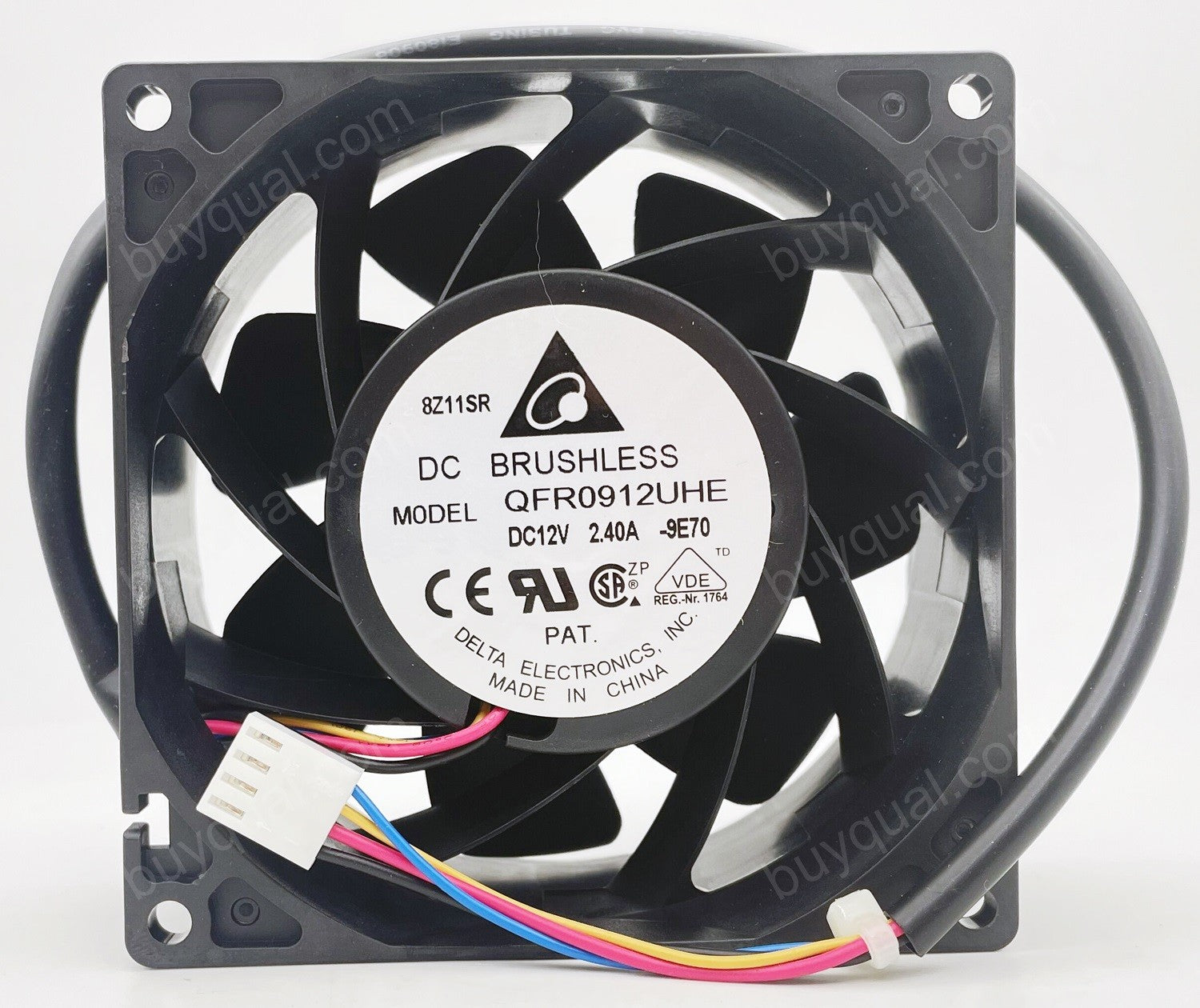 DELTA QFR0912UHE 12V 2.4A 4wires Cooling Fan