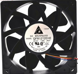 DELTA QFR1212EHE 12V 1.5A 12W 4wires Cooling Fan
