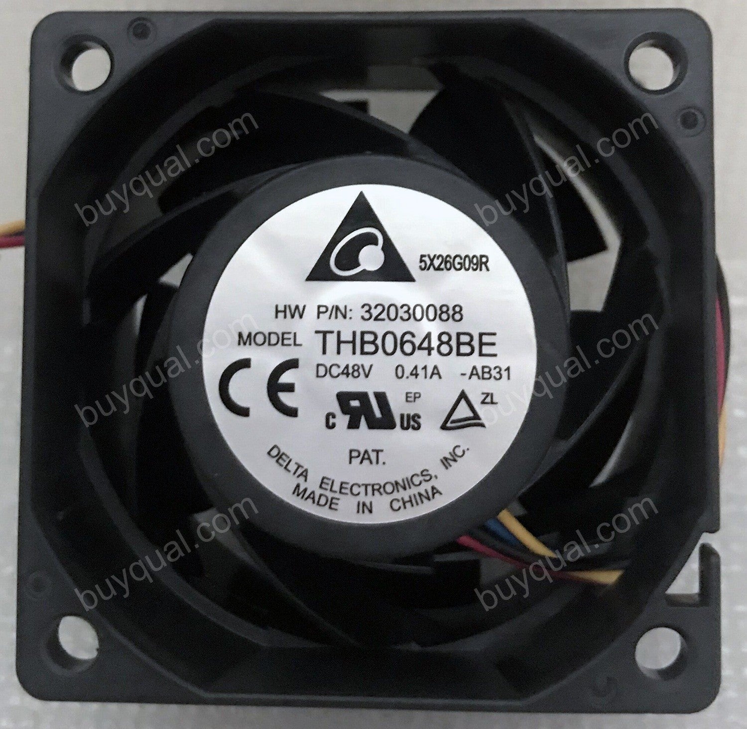 DELTA THB0648BE 48V 0.41A 16.3W 4wires Cooling Fan - Picture need