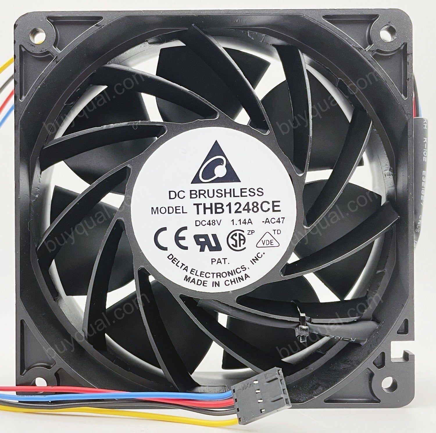DELTA THB1248CE THB1248CE-AC47 -AT1 48V 1.14A 4wires Cooling Fan