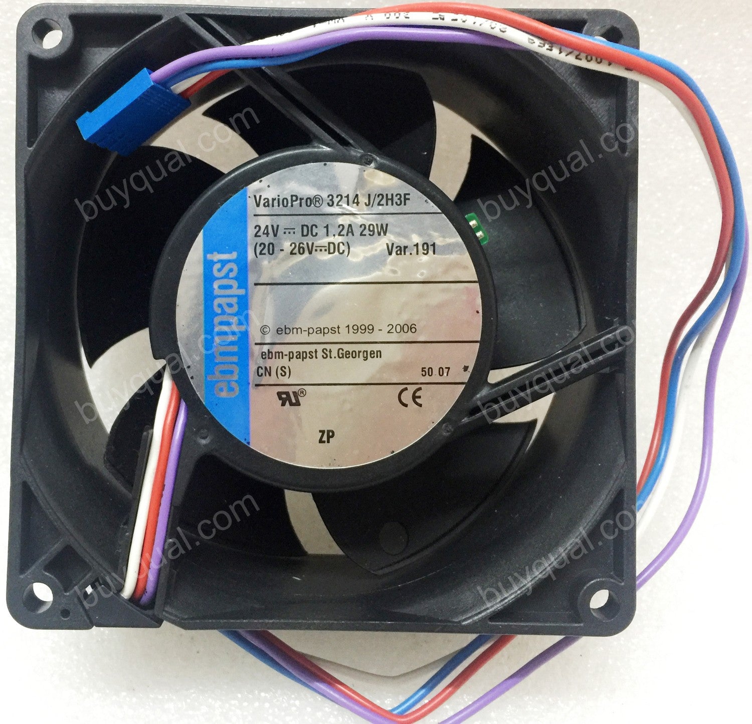 Ebmpapst 3214J/2H3F 24V 1.2A 29W 4wires Cooling Fan - Original New