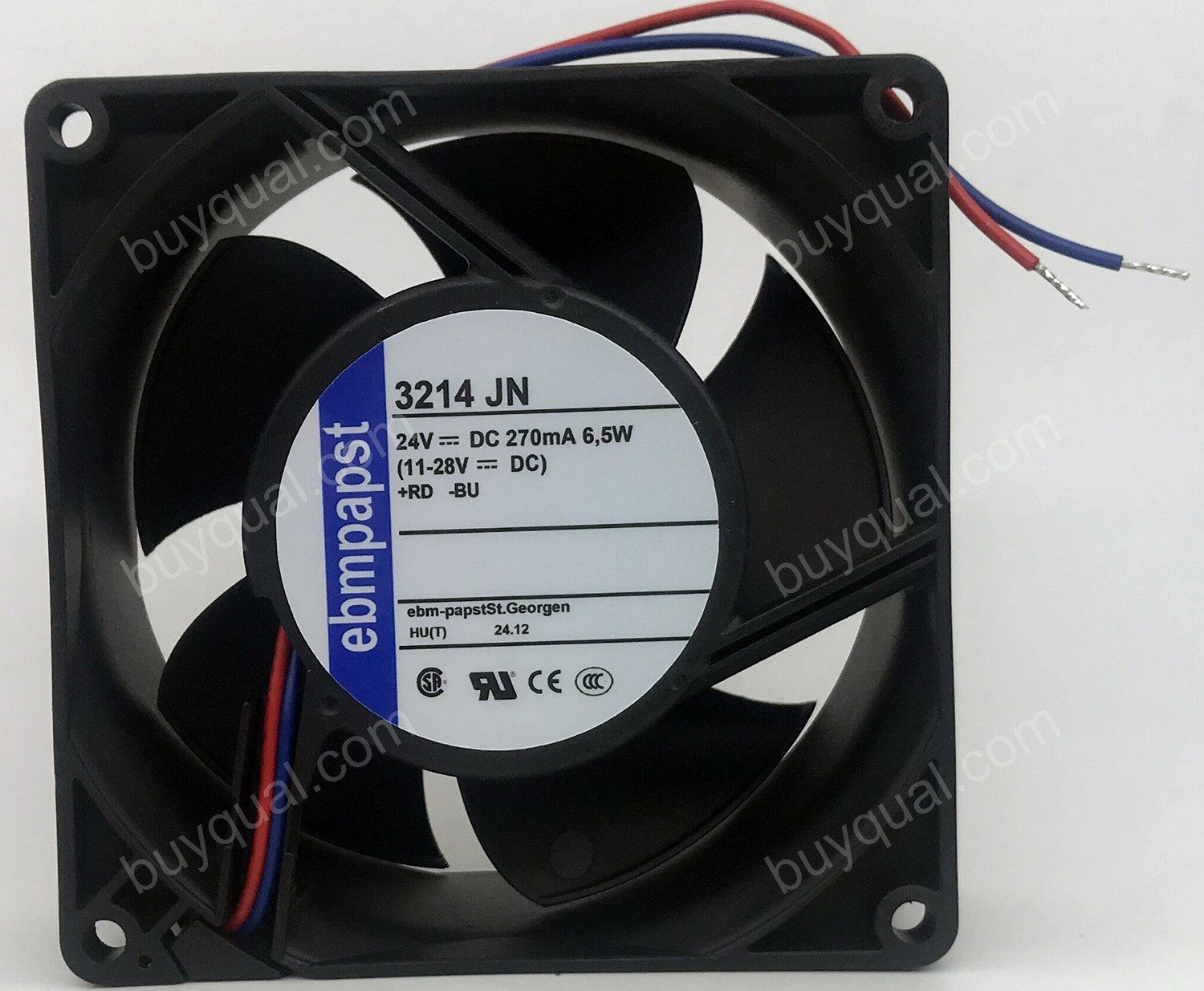 Ebmpapst 3214JN 24V 6.5W 2wires Cooling Fan - New