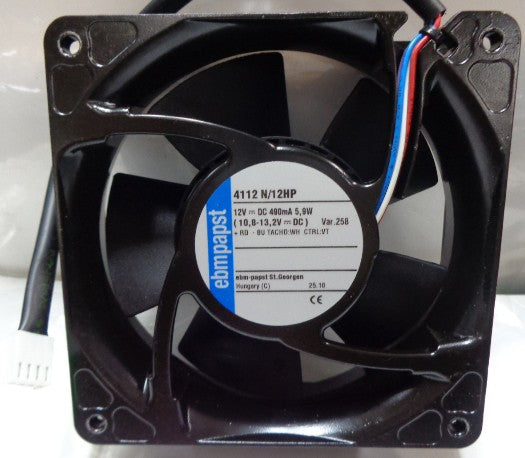 Ebmpapst 4112N/12HP 12V 490mA 5.9W 4wires Cooling Fan