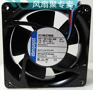 Ebmpapst 4114N/37H6IR 24V 2.5A 60W 3wires Cooling Fan