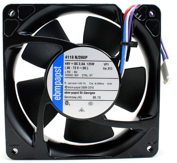 Ebmpapst 4118N/2H8P 48V 2.6A 125W 4wires Cooling Fan