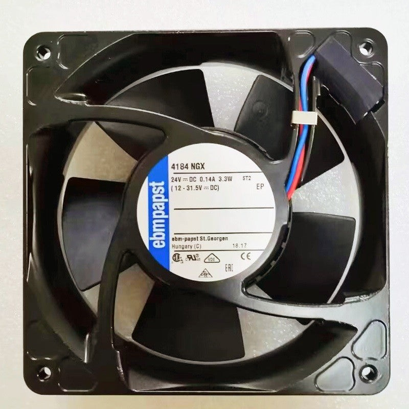 Ebmpapst 4184NGX 24V 138mA 3.5W 2wires Cooling Fan - New