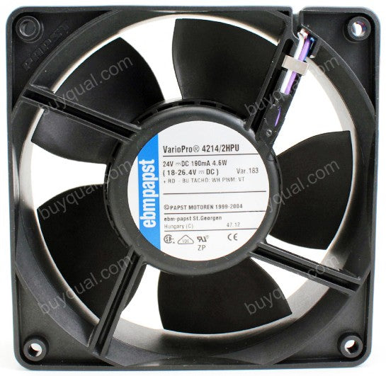 Ebmpapst 4214/2HPU 24V 190mA 4.6W 4wires Cooling Fan