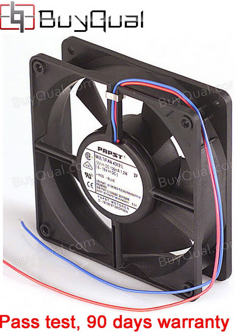 Ebmpapst 4312L 12V 1.2W 2wires Cooling Fan