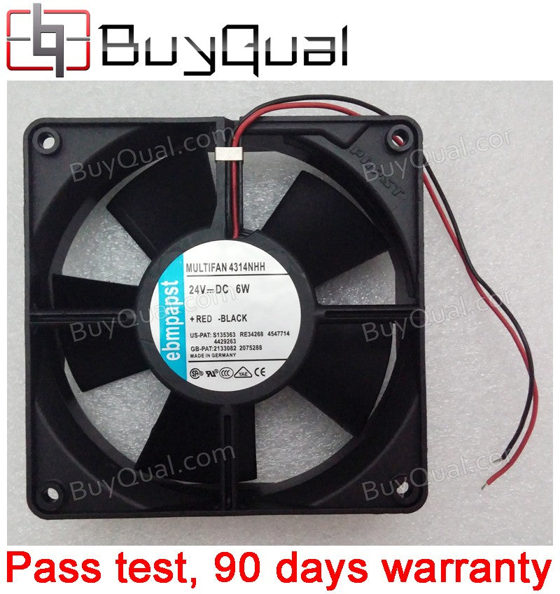 Ebmpapst 4314NHH 24V 6W 2wires Cooling Fan