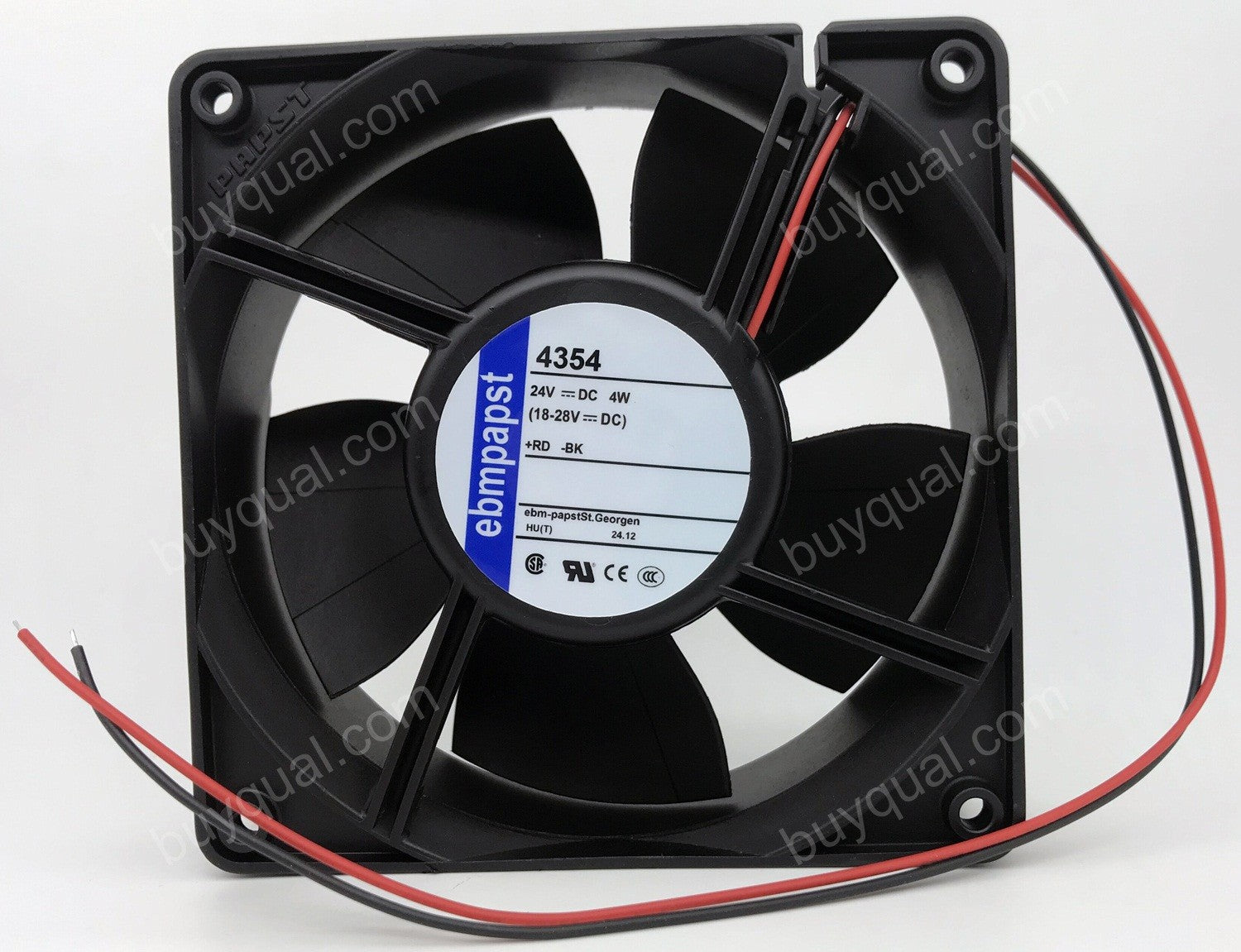Ebmpapst 4354 24V 4W 2wires Cooling Fan