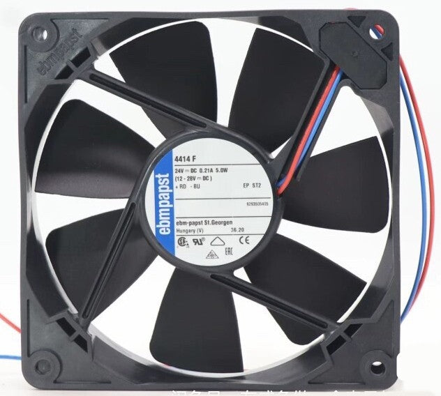 Ebmpapst 4414F 24V 210mA 5W 2wires Cooling Fan