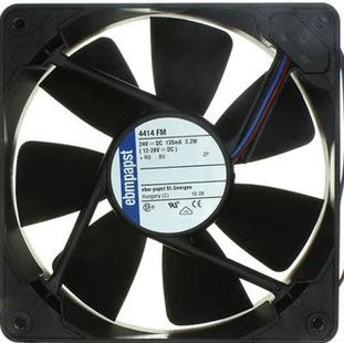 Ebmpapst 4484FM 24V 135mA 3.2W 2wires Cooling Fan