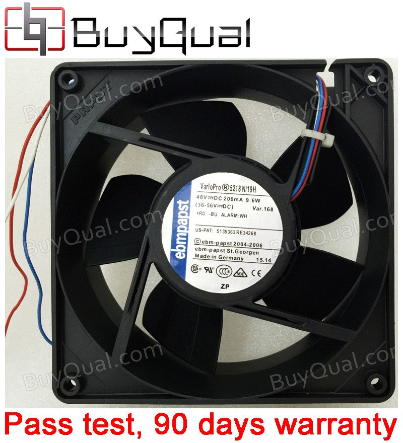 Ebmpapst 5218N/19H 48V 200mA 9.6W 3wires Cooling Fan