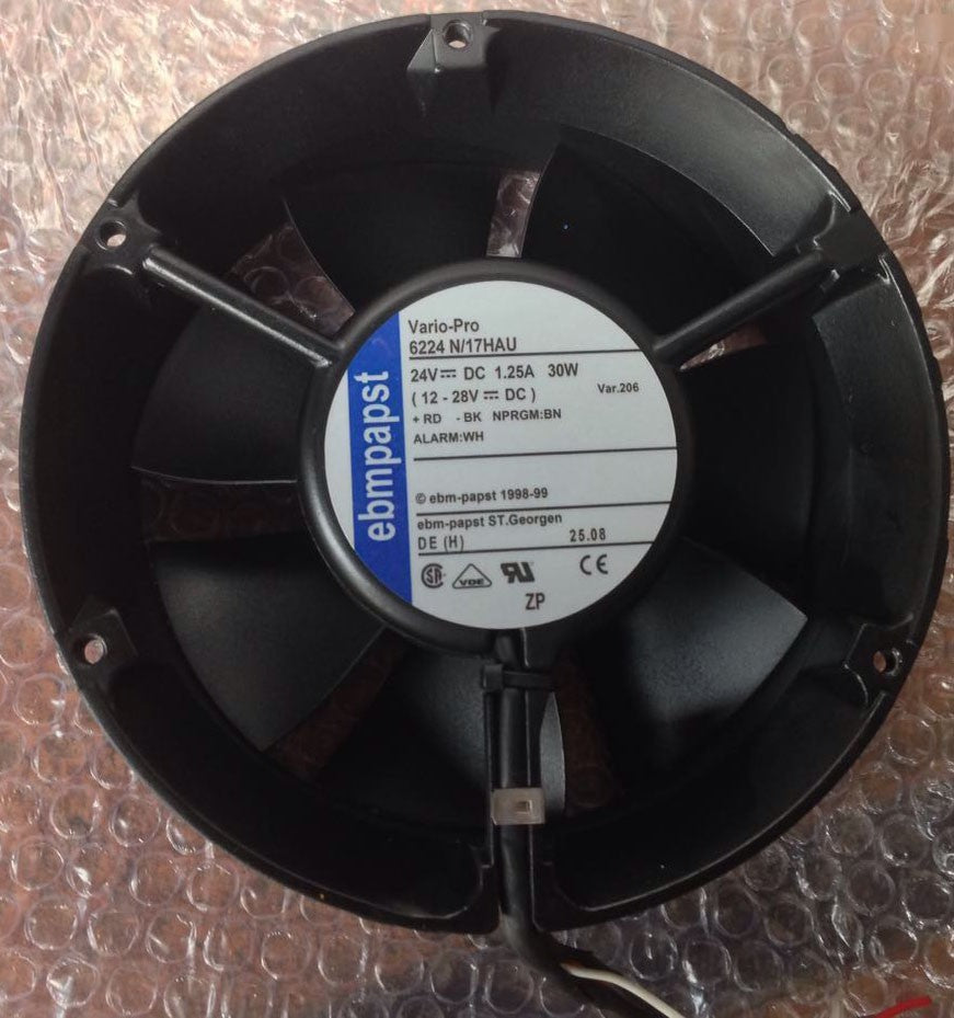 Ebmpapst 6224N/17HAU 24V 1.25A 30W 4wires Cooling Fan