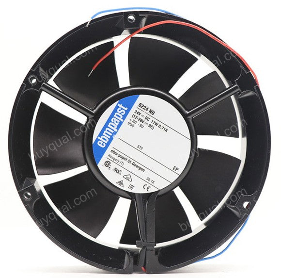 EBMPAPST 6224NU 24V 750MA 18W cooling Fan