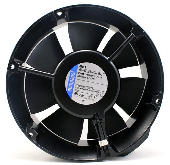 Ebmpapst 6248N 48V 0.35A 17W Cooling Fan