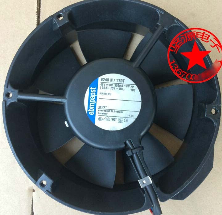 Ebmpapst 6248N/17DT 48V 355mA 17W Cooling Fan