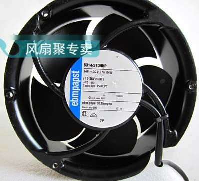 Ebmpapst 6314/2TDHHP 24V 64W 4wires Cooling Fan
