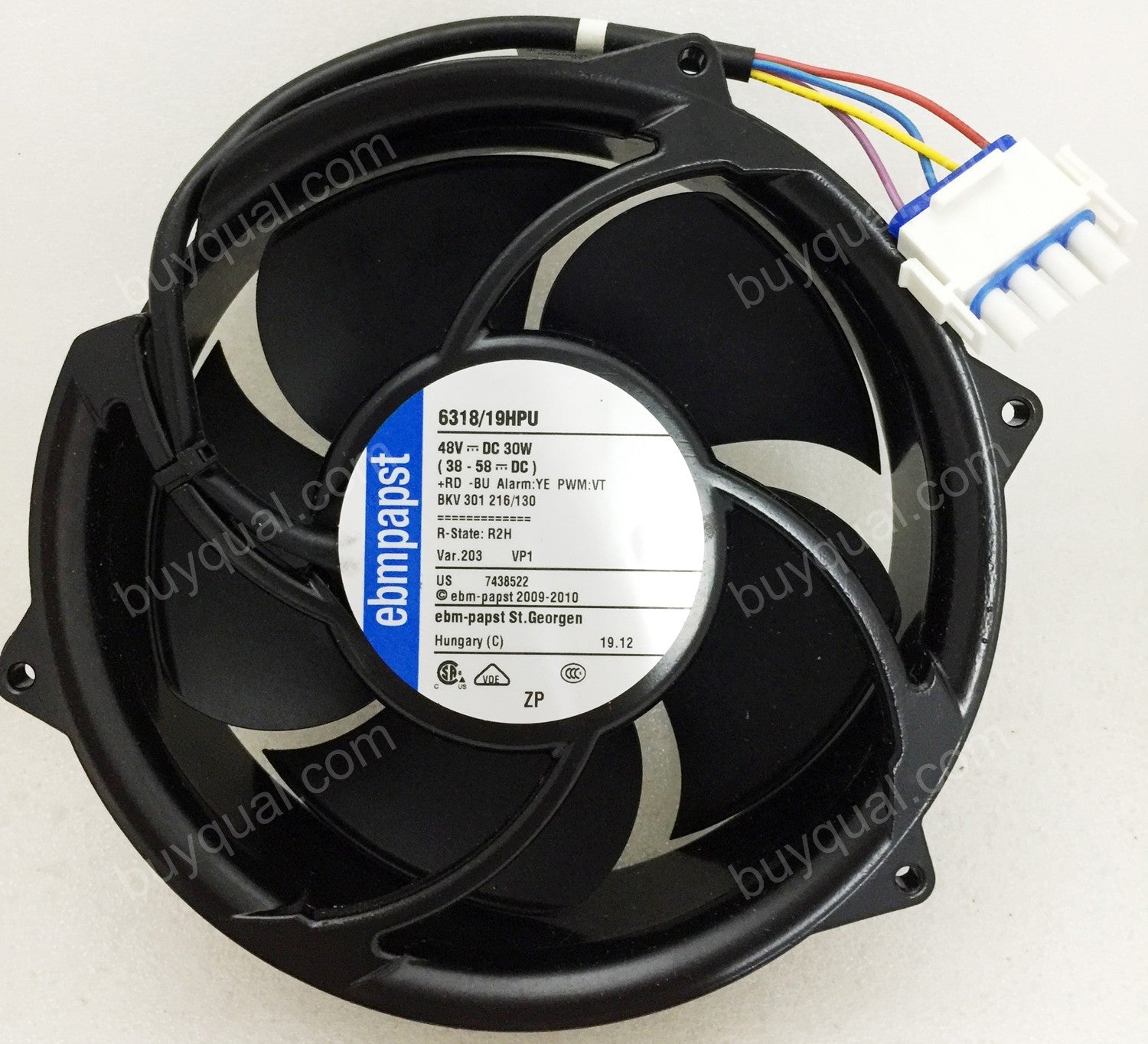 Ebmpapst 6318/19HPU 48V 30W 4wires Cooling Fan