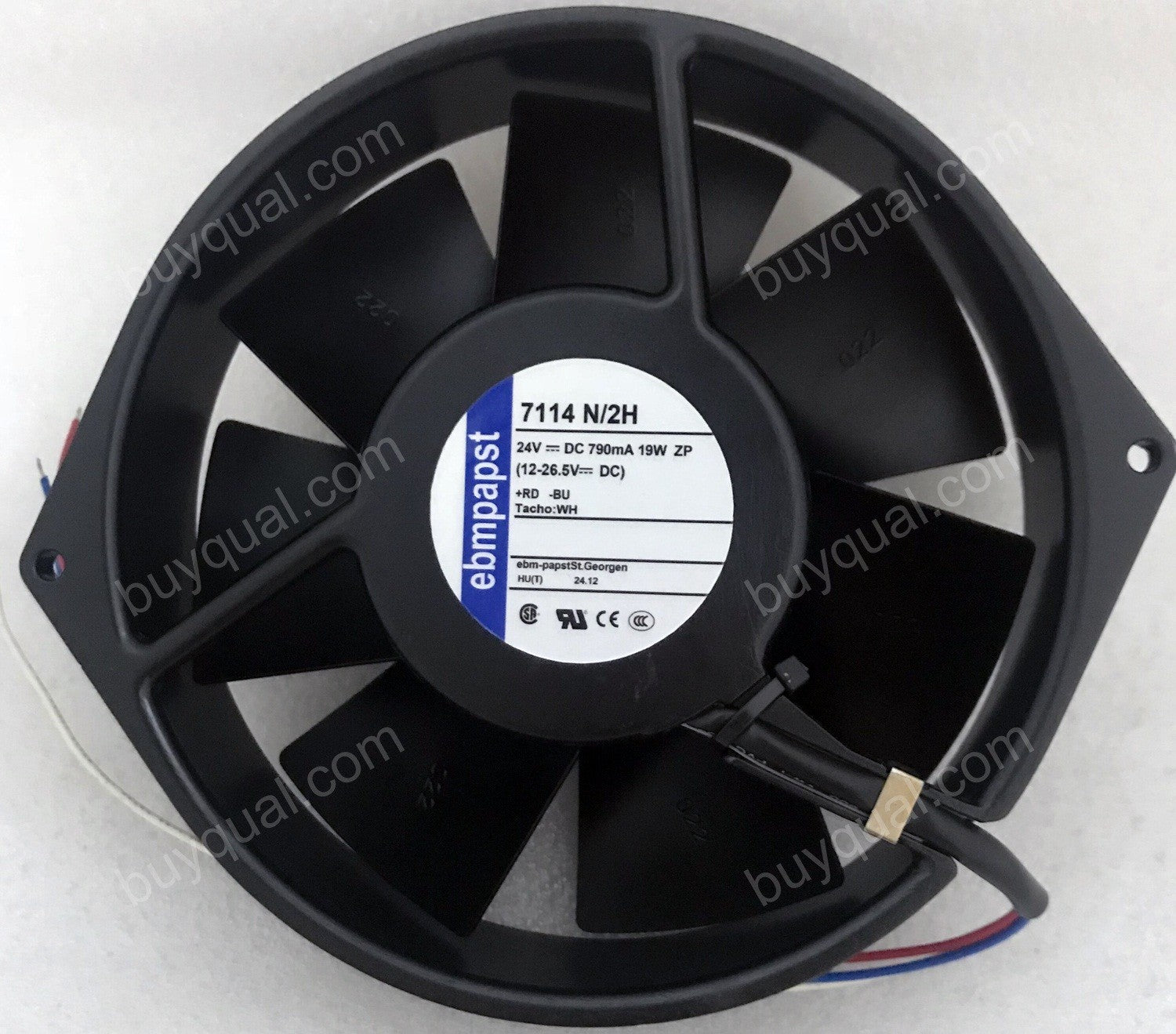 Ebmpapst 7114N/2H 24V 790mA 19W 3wires Cooling Fan