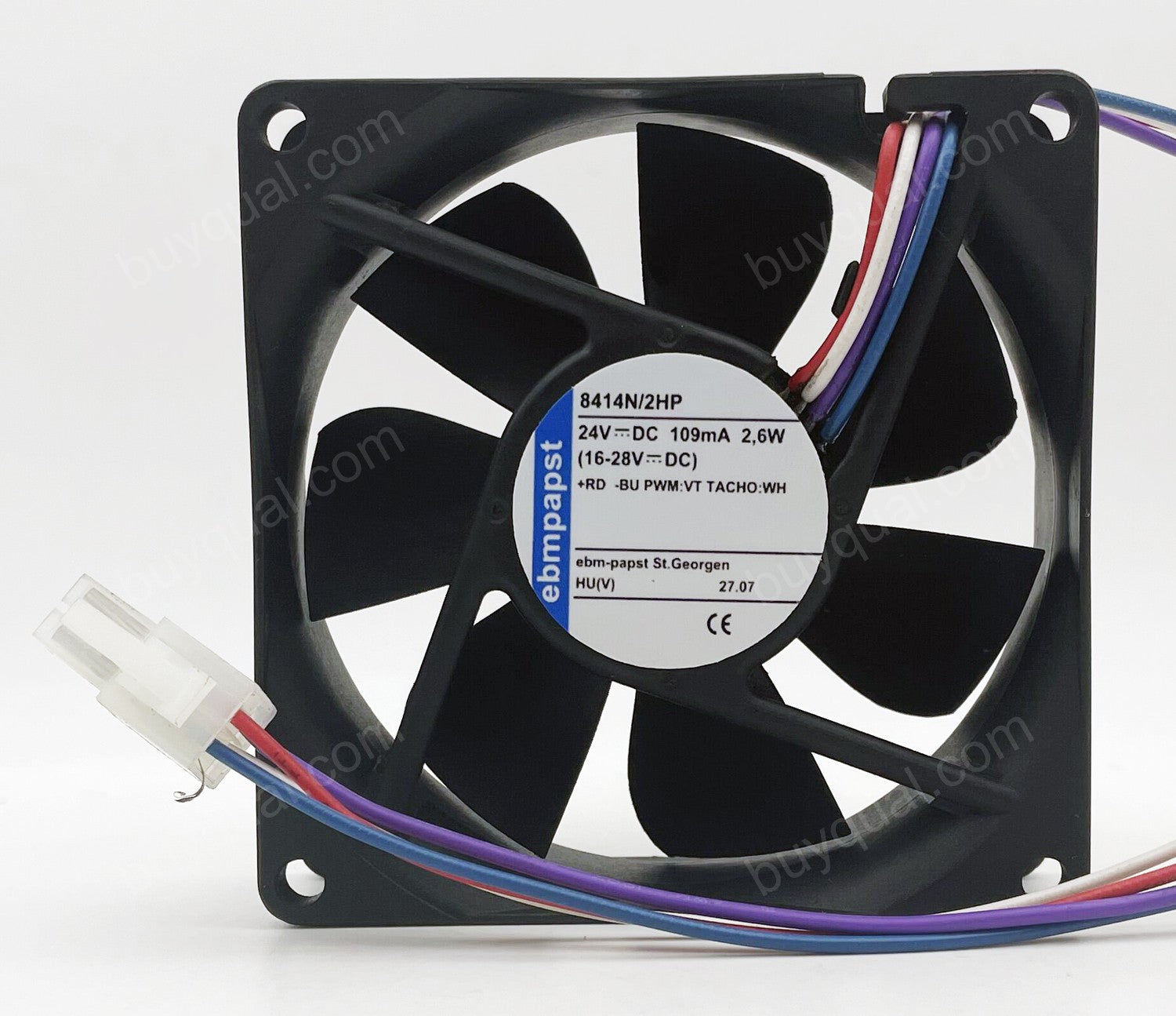 Ebmpapst 8414N/2HP 24V 109mA 2.6W 4wires Cooling Fan