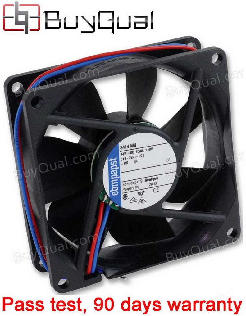 Ebmpapst 8414NM 24V 60mA 1.4W 2wires Cooling Fan