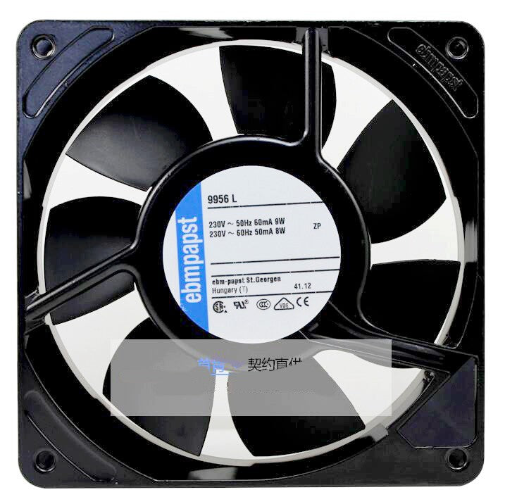 Ebmpapst 9956L 230V 8/9W 2wires Cooling Fan