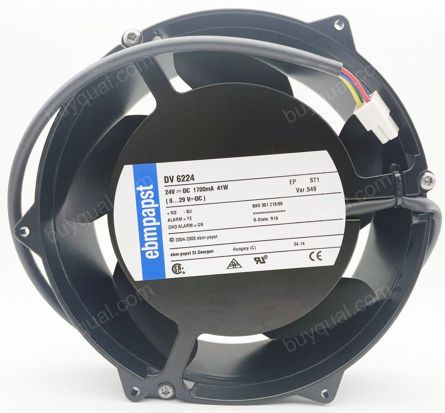 Ebmpapst DV6224 24V 1.7A 41W 4wires Cooling Fan