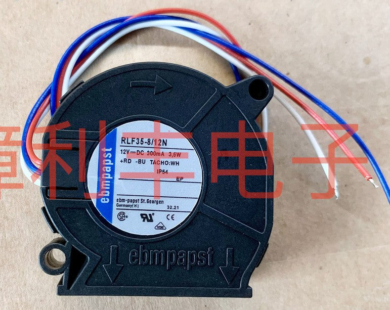 Ebmpapst RLF35-8/12N 12V 300mA 3.6W Cooling Fan
