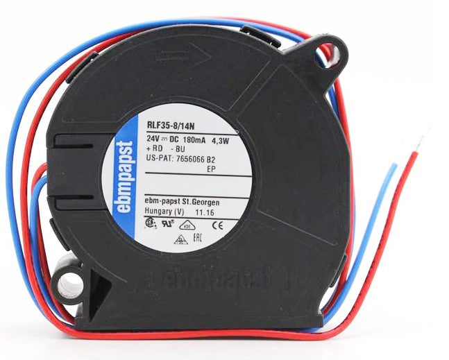 Ebmpapst RLF35-8/14N 24V 4.3W 2wires Cooling Fan