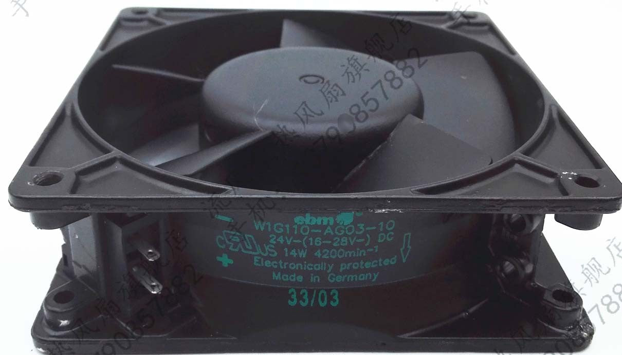 Ebmpapst W1G110-AG03-10 24V 14W 2wires Cooling Fan
