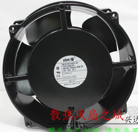 Ebmpapst W1G180-AA03-20 48V 750mA 36W Cooling Fan