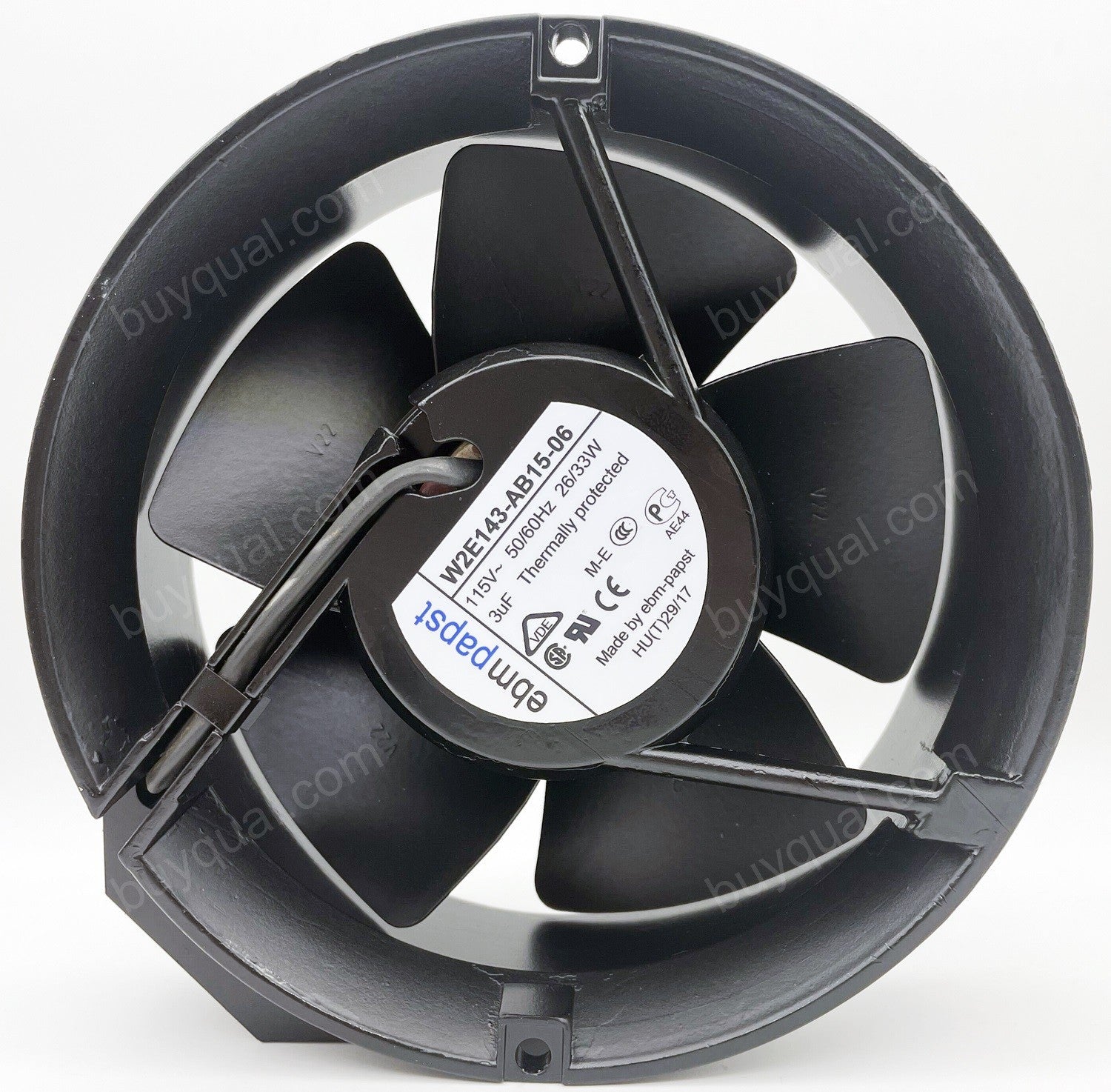 Ebmpapst W2E143-AB15-06 115V 26/33W 2wires Cooling Fan