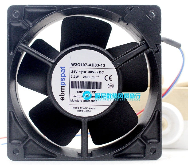 Ebmpapst W2G107-AD03-13 24V 4.7W Cooling Fan