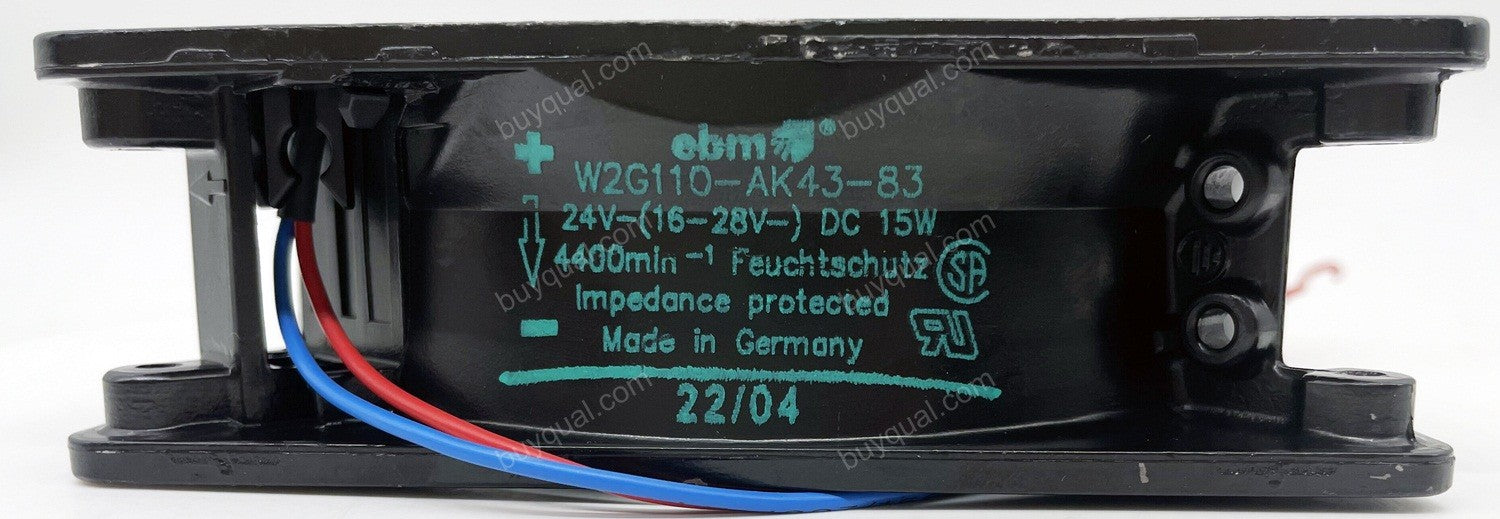 Ebmpapst W2G110-AK43-83 24V 15W Cooling Fan