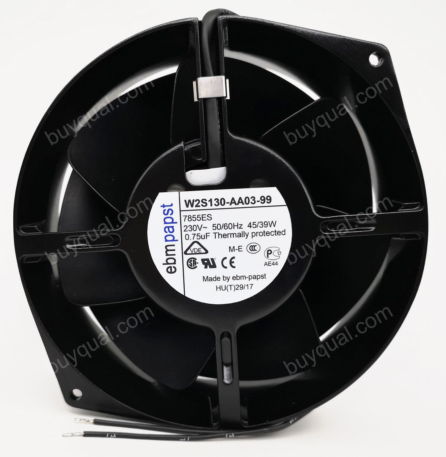 Ebmpapst W2S130-AA03-99 230V 45/39W 2wires Cooling Fan