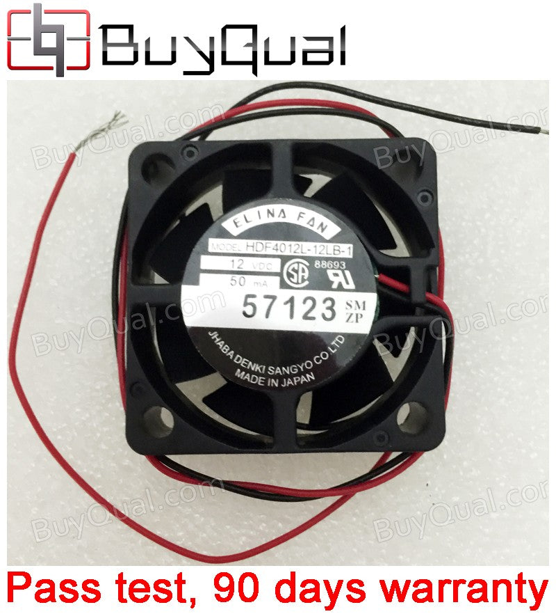 ELINA FAN HDF4012L-12LB-1 12V 50mA 2wires cooling fan