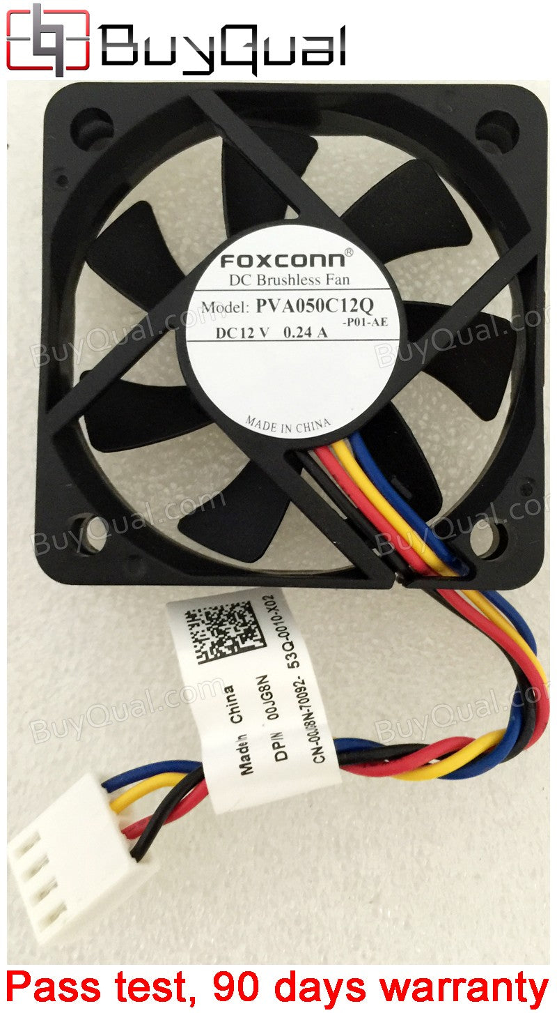 FOXCONN PVA050C12Q 12V 0.24A 4wires cooling fan