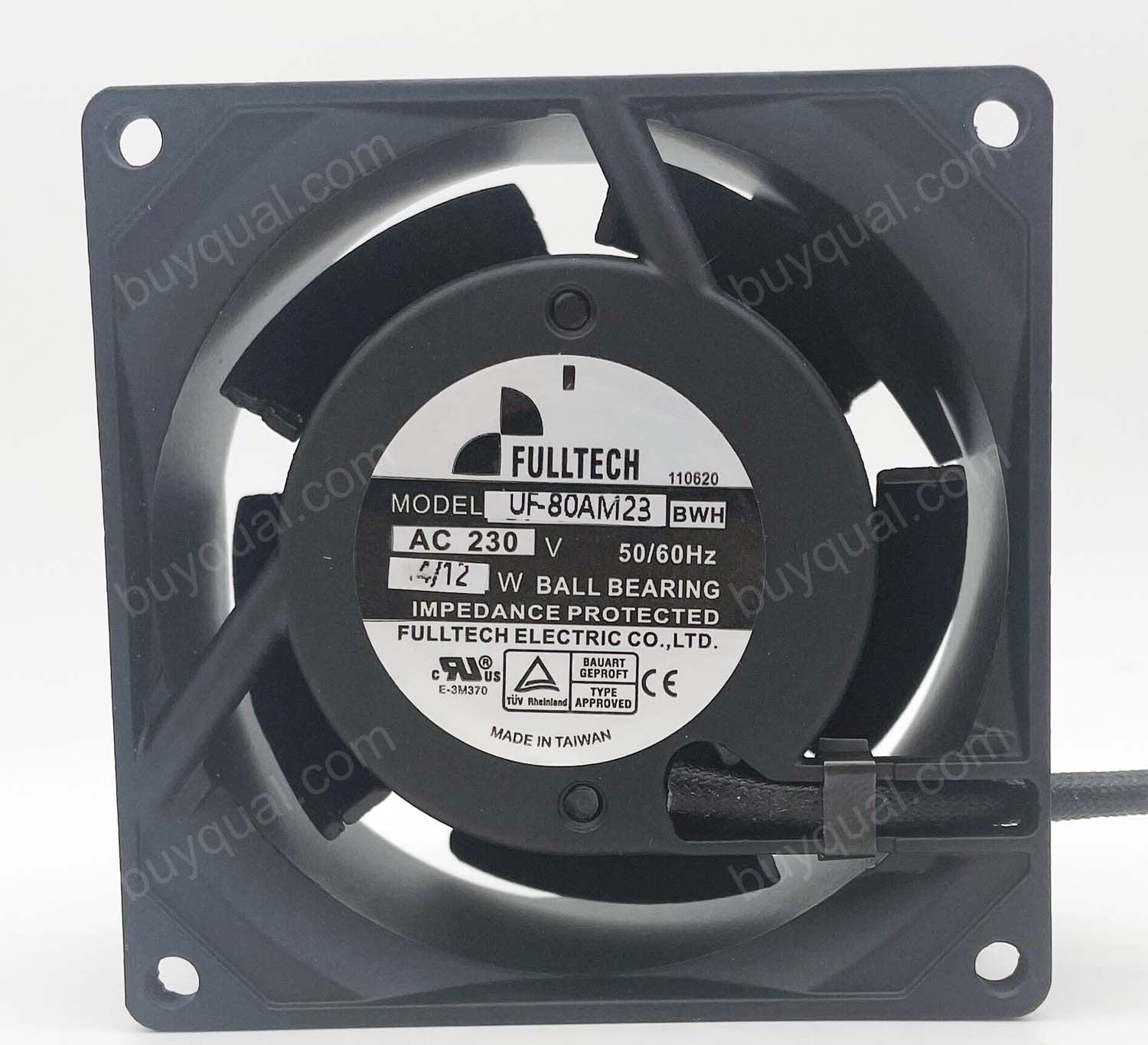 FULLTECH UF80A23BWH UF-80A23 BWH230V 14/12W fan