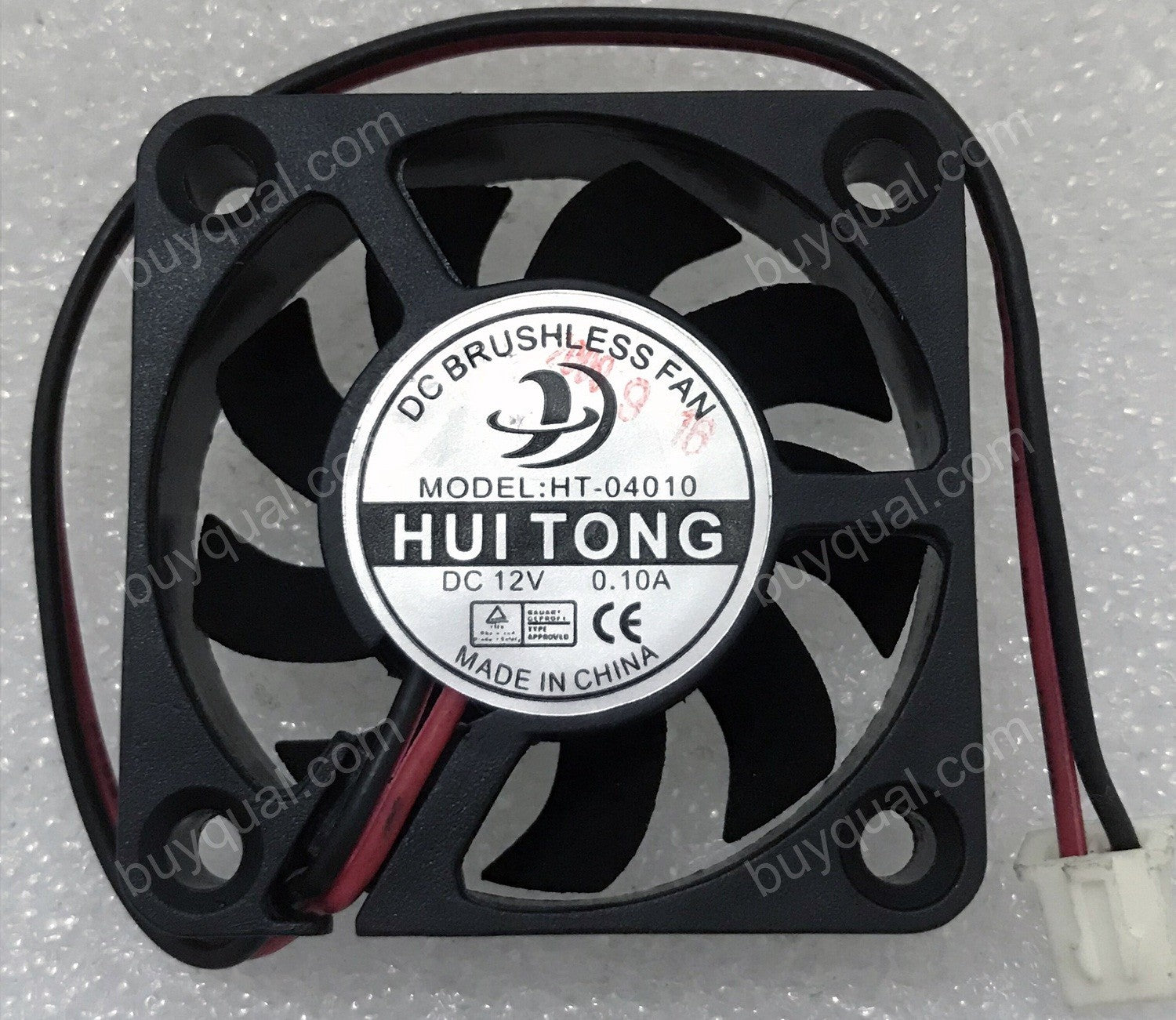 HUI TONG HT-04010 12V 0.10A 2wires cooling fan