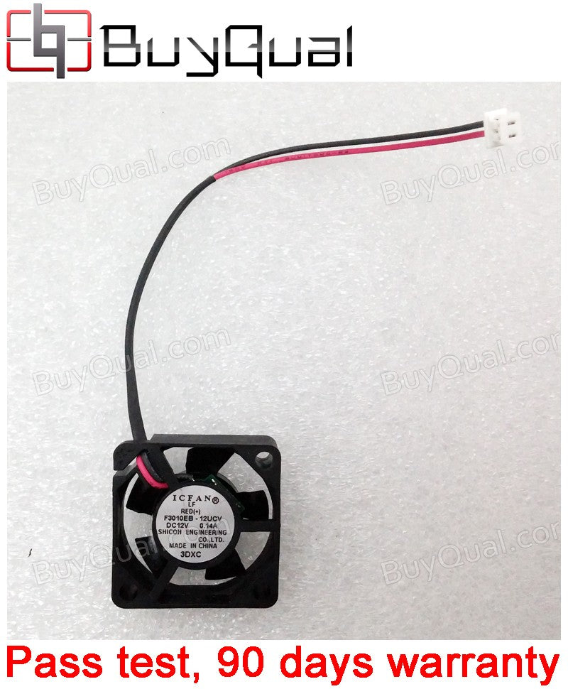 ICFAN F3010EB-12UCV 12V 0.14A 2wires Cooling Fan