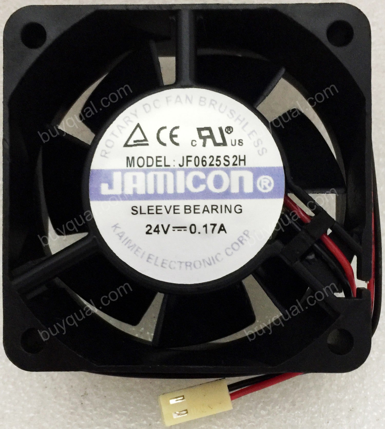 JAMICON JF0625S2H 24V 0.17A 2wires Cooling Fan