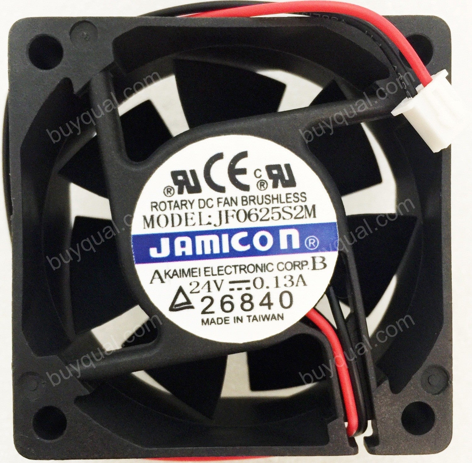 JAMICON JF0625S2M 24V 0.13A 2wires cooling fan