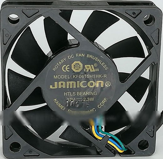 JAMICON KF0615H1HK-R 12V 2.3W 3wires cooling fan