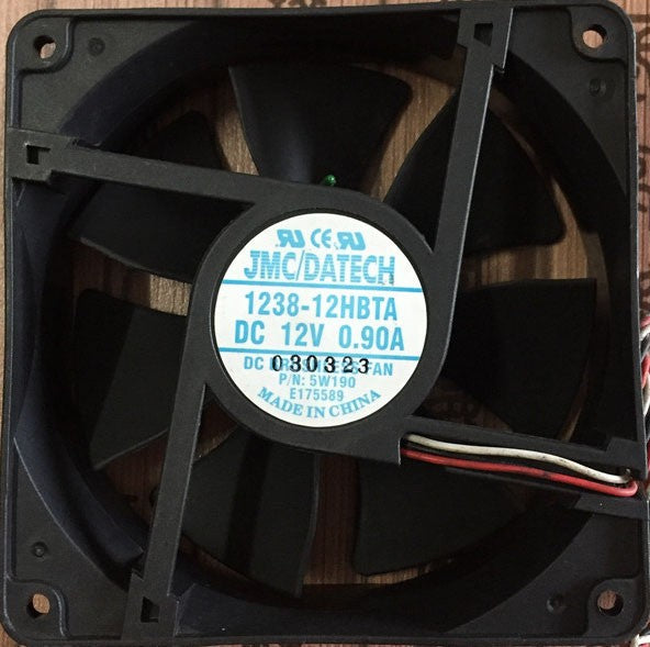 JMC DATECH 1238-12HBTA 12V 1.5A 3wires Cooling Fan