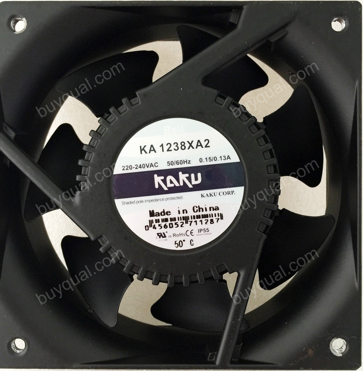 KAKU KA1238XA2 220-240V 0.15/0.13A Cooling Fan