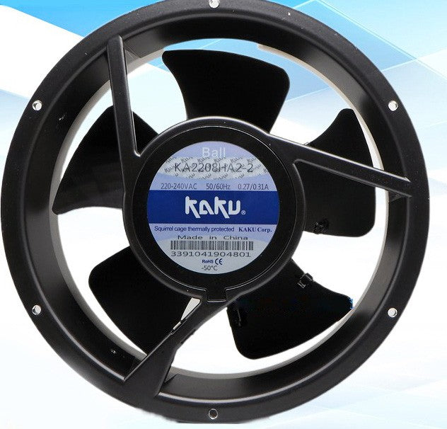 KAKU KA2208HA2-2 220/240V 0.27/0.31A 50/60W Cooling Fan